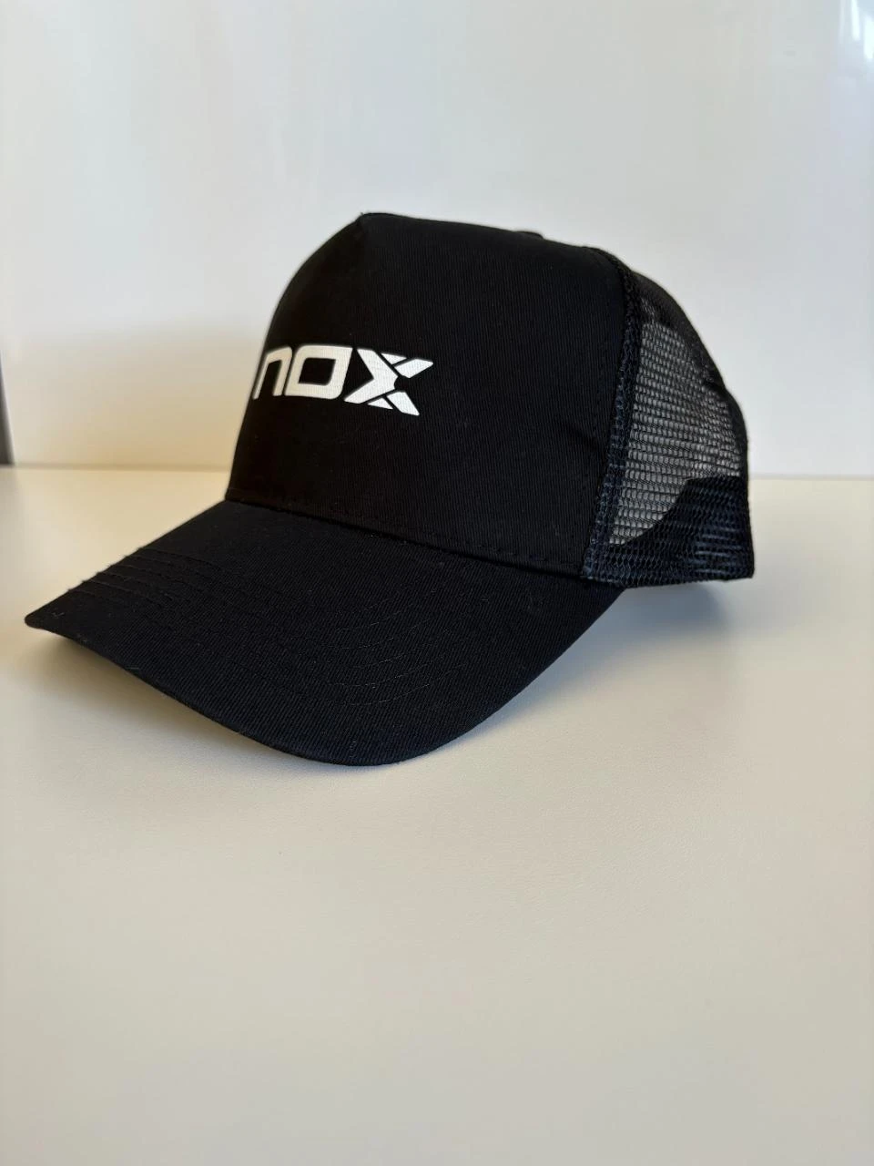 Gorra publicitaria NOX, pádel, ML10, Negra, logo blanco, nueva, talla única – photo 3